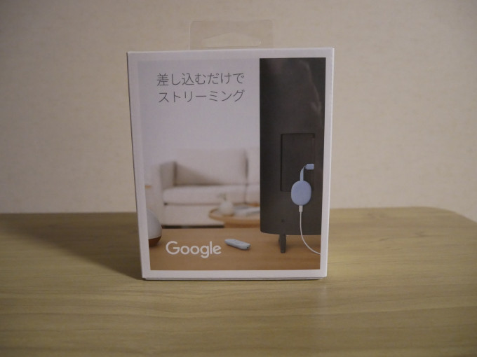 Chromecast with Google TV 外箱4