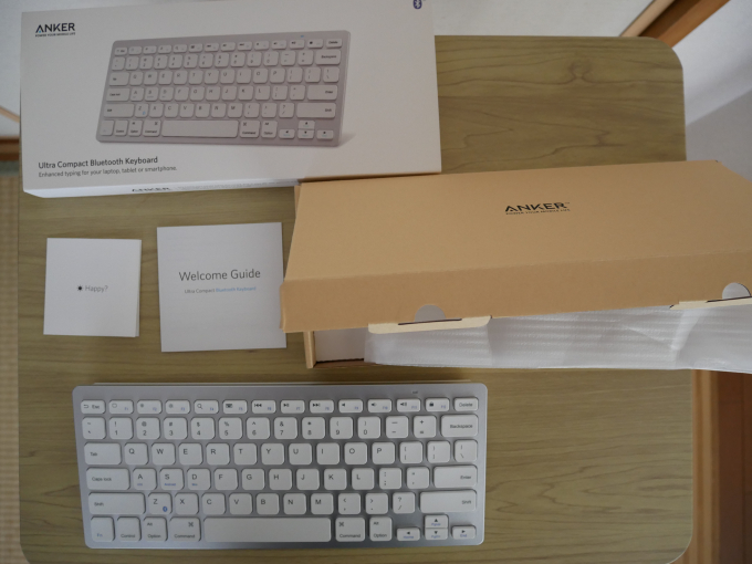 Anker ウルトラスリム Keyboard すべて