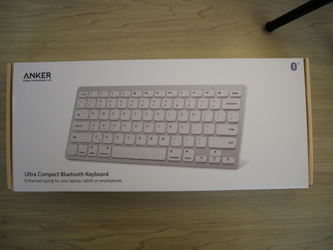 Anker ウルトラスリム Keyboard 外箱