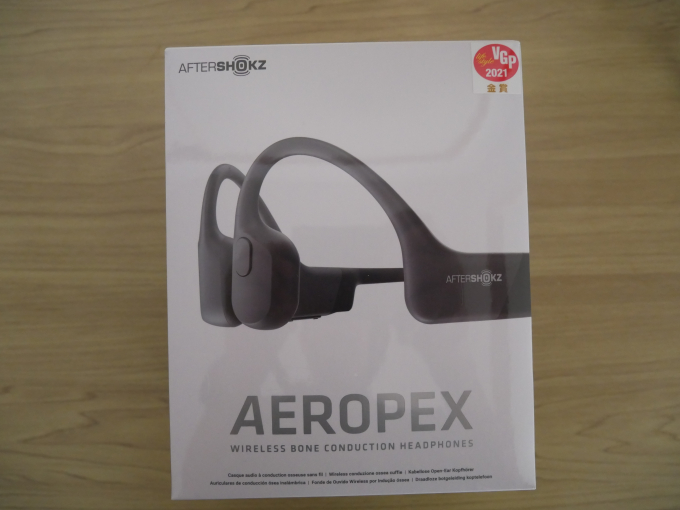 新品未開封！骨伝導ワイヤレスヘッドフォン AfterShokz Aeropexヘッドフォン/イヤフォン