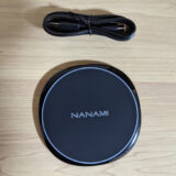 NANAMI ワイヤレス充電器 本体と充電ケーブル