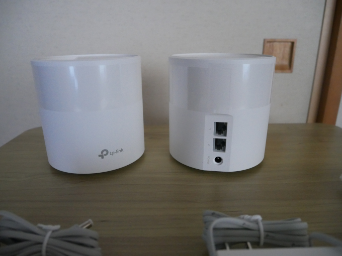 TP-Link Deco X60 本体後ろ側