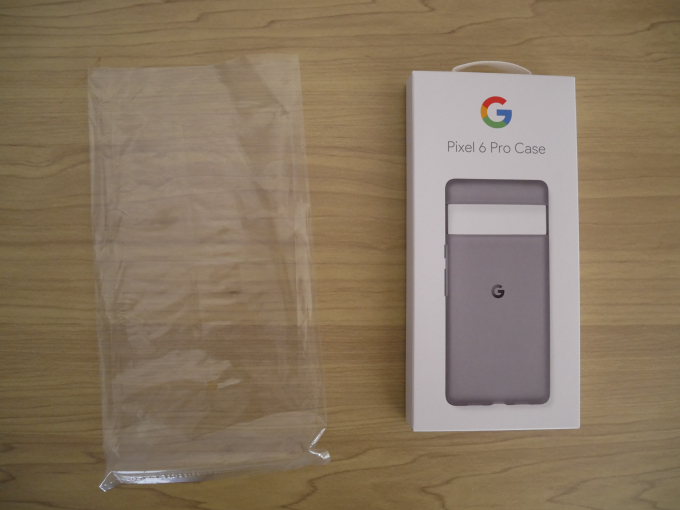 Google Pixel 6 Pro 純正ケース 外箱