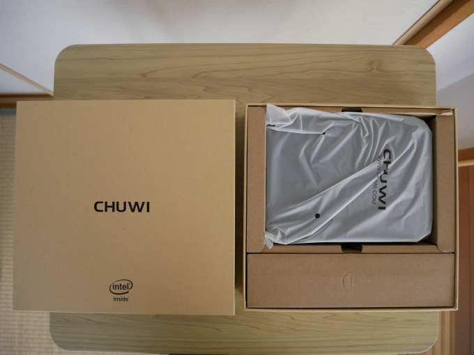 CHUWI HeroBox Pro 開けたところ1