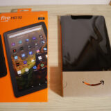 Amazon Fire HD 10 取り出したところ
