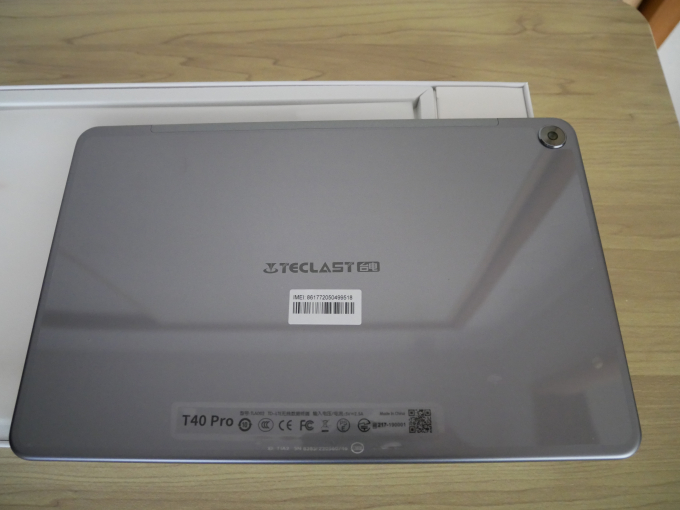 Teclast T40 Pro 本体裏