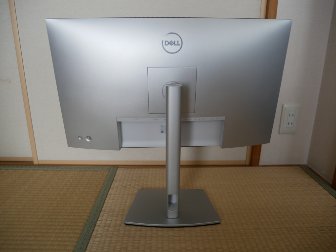 Dell U2723QE 本体 背面