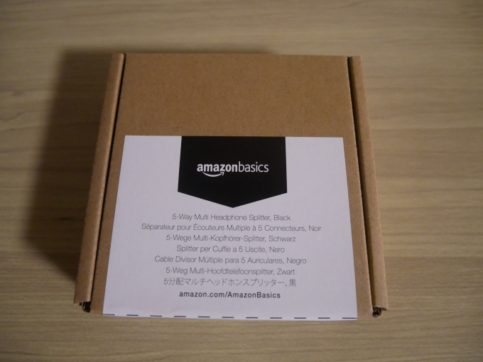 Amazonベーシック 5ウェイ コネクター 外箱表