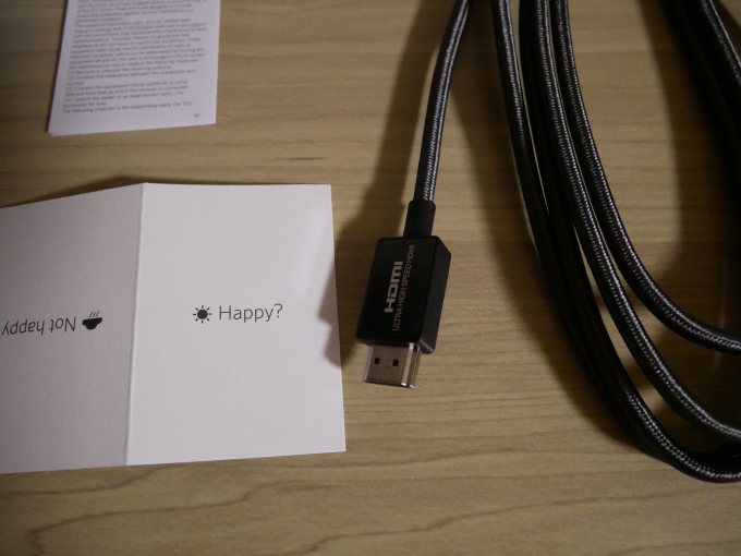 Anker Ultra High Speed HDMI ケーブル 本体1