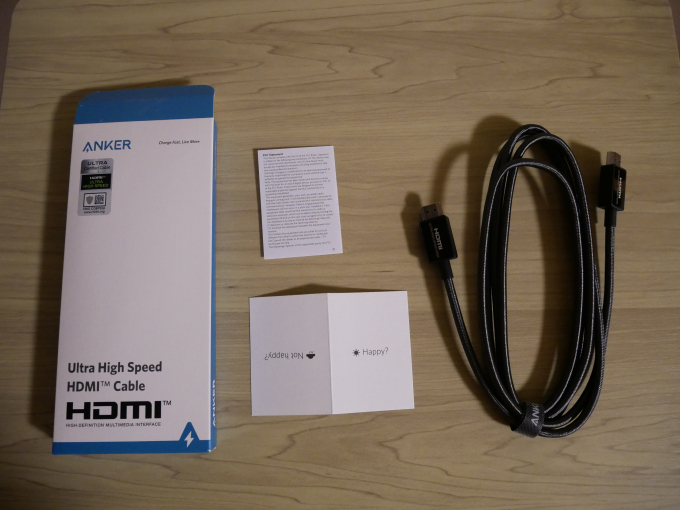 Anker Ultra High Speed HDMI ケーブル 全部