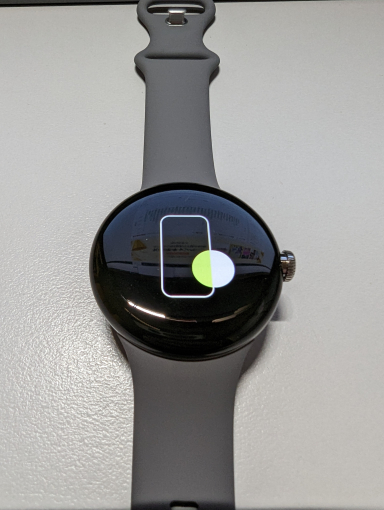 Google Pixel Watch 電源オン5