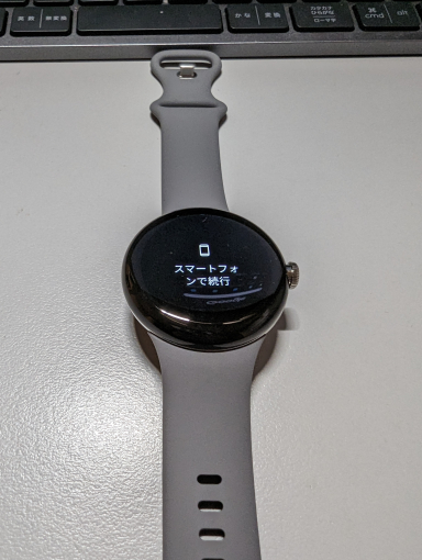 Google Pixel Watch 電源オン7