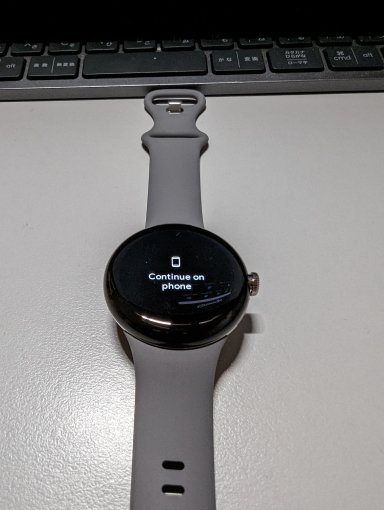 Google Pixel Watch 電源オン6