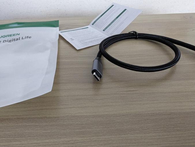 UGREEN USB-C延長ケーブル USB 3.1 Gen 2 USB-C オス