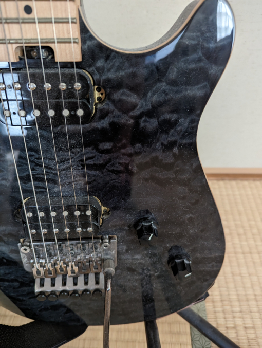 EVH ギター ボリューム周辺