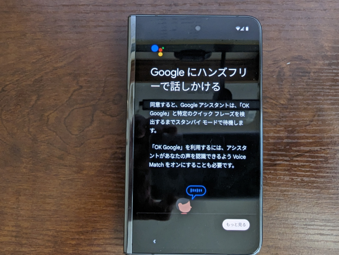 Google Pixel Fold 設定作業 画面13