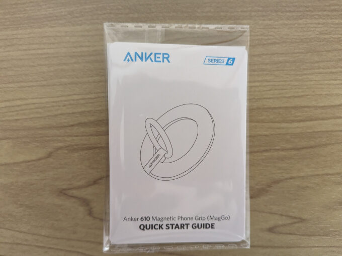 Anker 610 Magnetic Phone Grip 説明書