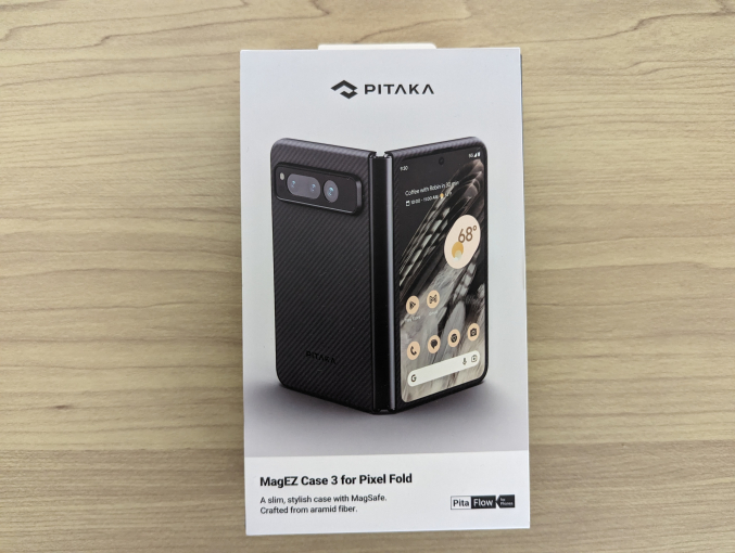PITAKA Pixel Fold ケース MagEZ Case 3 外箱表