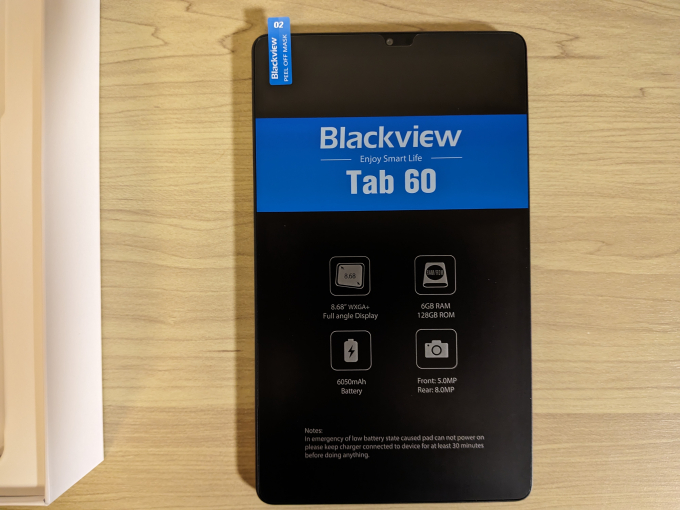 Blackview Tab 60 本体カバー付き