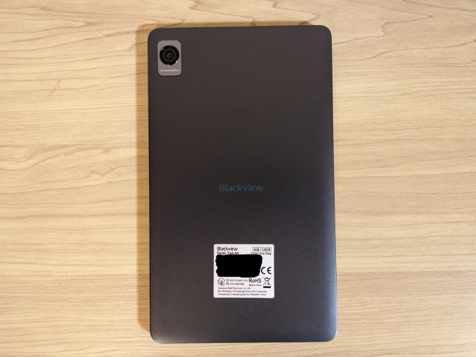 Blackview Tab 60 本体裏