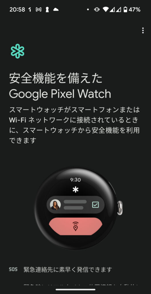 Google Pixel Watch 2 母艦側接続アプリ21