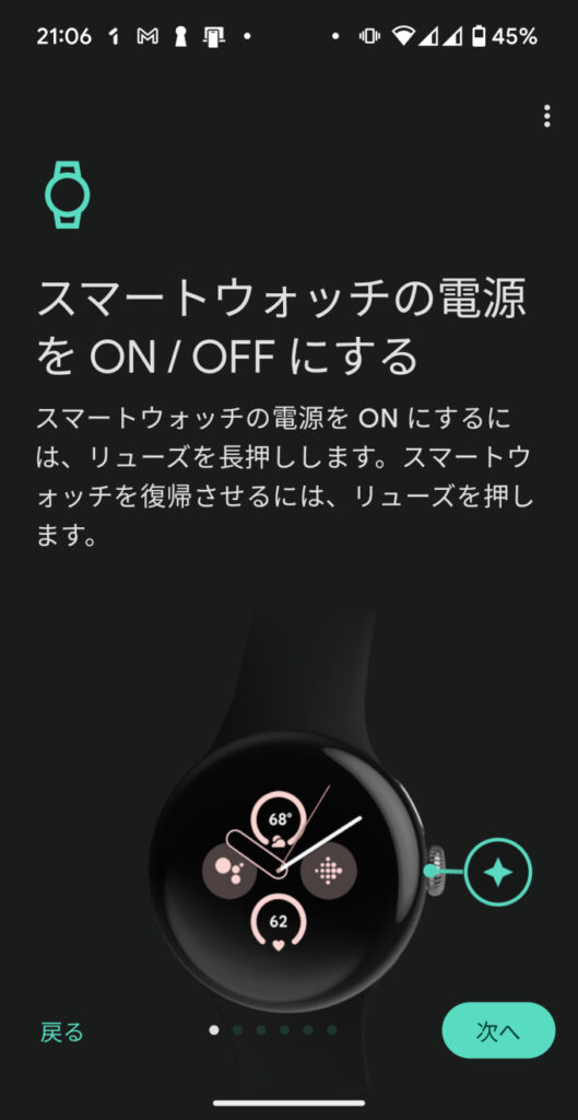 Google Pixel Watch 2 母艦側接続アプリ31