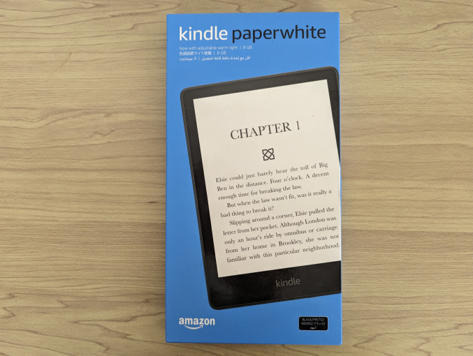 Amazon Kindle Paperwhite 11Gen 外箱表