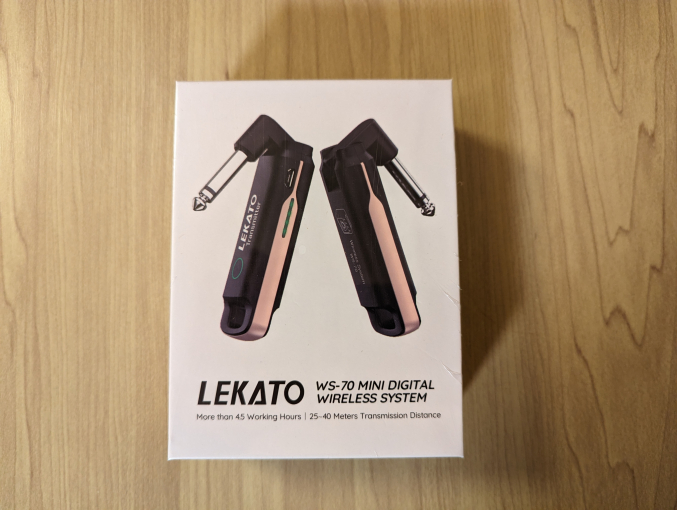 LEKATO WS-70 ミニワイヤレスシステム 外箱表