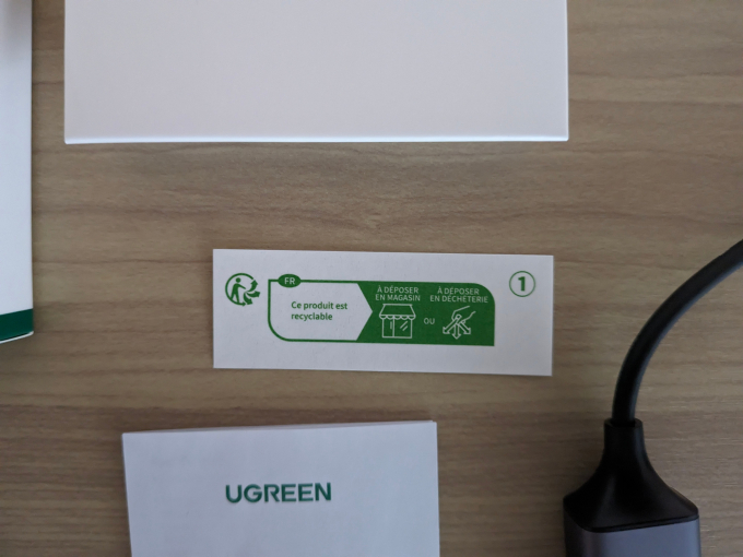 UGREEN USB-C LAN メモ