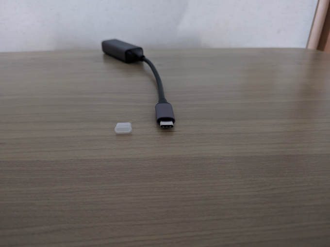 UGREEN USB-C LAN 本体USB-C側
