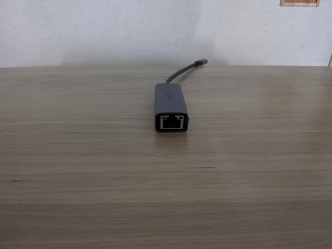 UGREEN USB-C LAN 本体LAN側