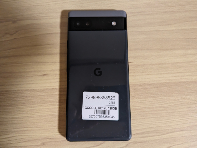 Google Pixel 6a 裏