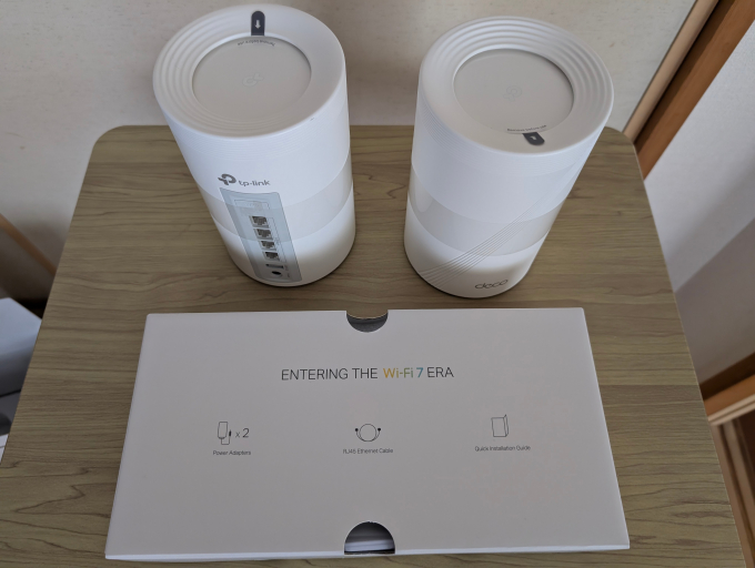 TP-Link Deco BE65 BE11000 箱の中身