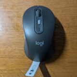 Logicool Signature M750MGRというマウスを購入しました、Logi Bolt対応、3台接続対応、クリック音が静か、ということで、使いやすくて気に入りました