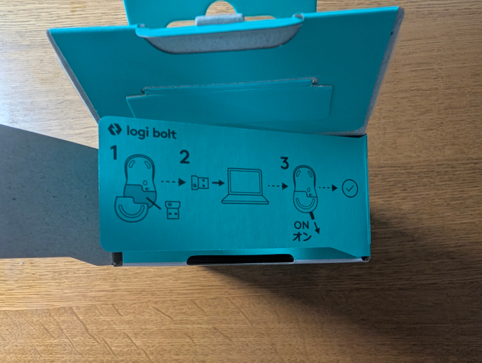 Logicool Signature M750MGR 外箱 説明2
