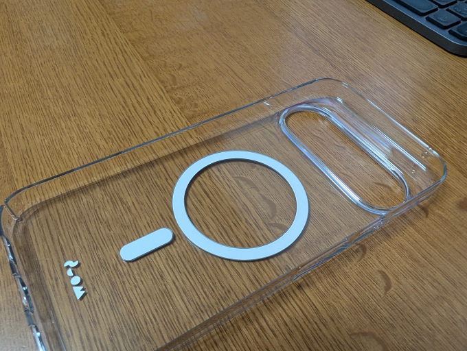 Google Pixel 10 Pro XL 用 Mous 超薄型マグネット対応クリアケース ケース2