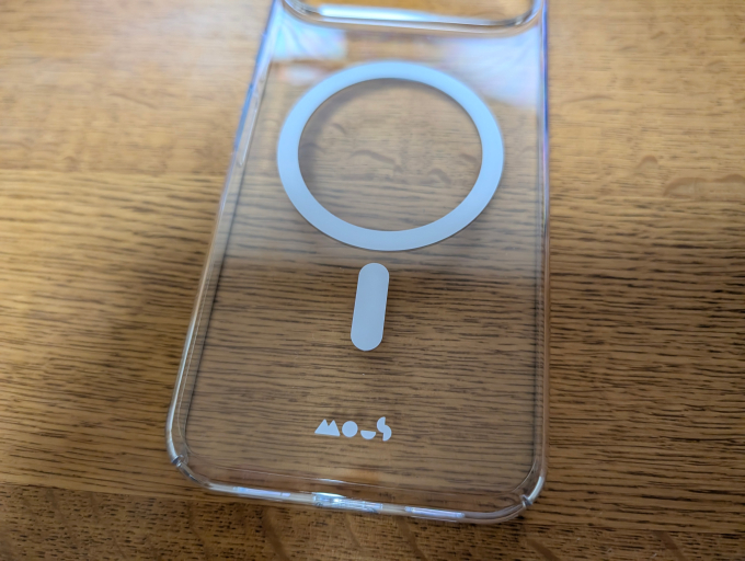 Google Pixel 10 Pro XL 用 Mous 超薄型マグネット対応クリアケース ケース4