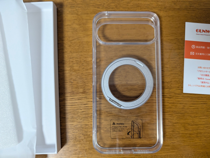 Gunwon Google Pixel 10 Pro XL 用 ケース 透明 Magsafe対応 ケース本体外側