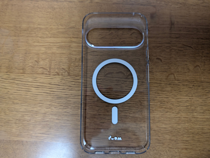 Google Pixel 10 Pro XL 用 Mous 超薄型マグネット対応クリアケース ケース1