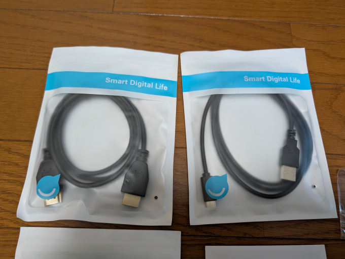 EVICIV モバイルモニター 15.6インチ 付属品2 ケーブル