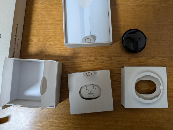 Google Pixel Watch 4 45mm LTE 内箱や付属品