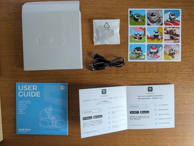SOUNDPEATS Air5 Pro+ 付属品ほか1