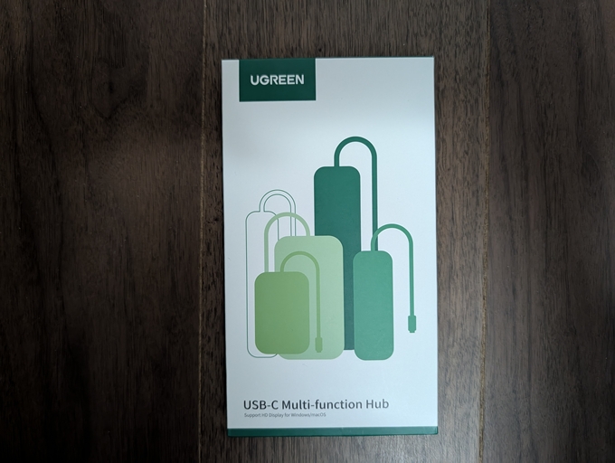 UGREEN Revodok USB-C ハブ 6in1 外箱表