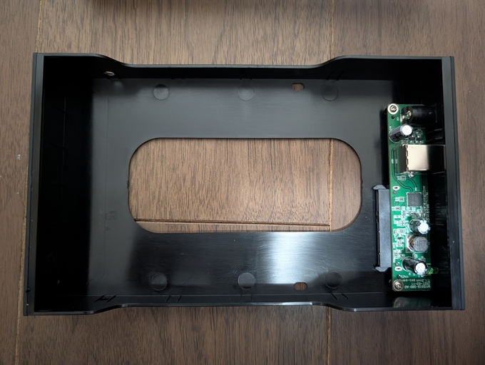 玄人志向 HDDケース GW3.5AM-SU3G2P 本体7 中